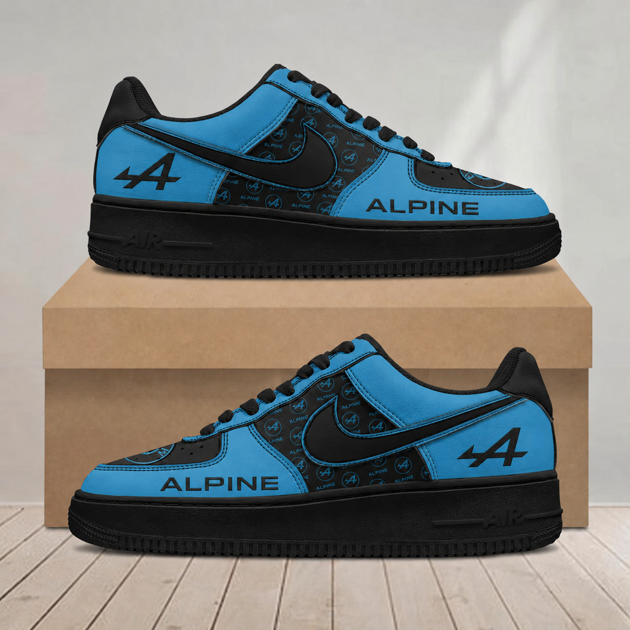 LIMITED RUN - NEW CUSTOMIZED F101 ALP ALPINE AF1 SNEAKERS