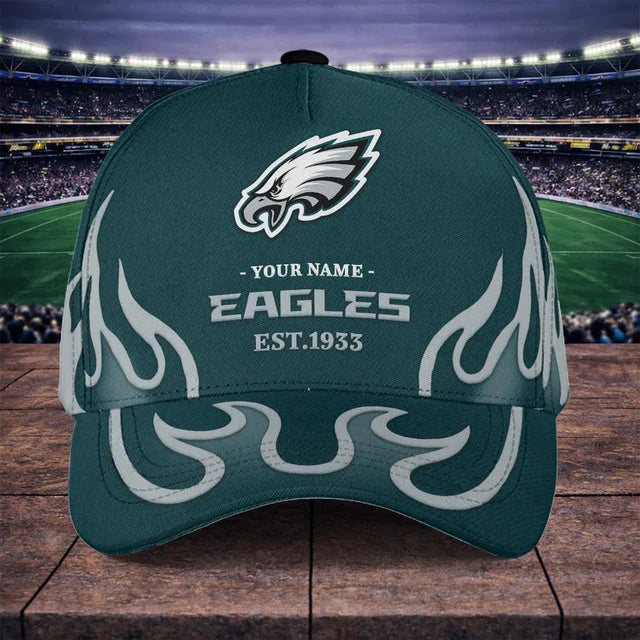EXCLUSIVE EDITION - NEW CUSTOMIZED NFL02 PPE PHILADELPHIA EAGLES CLASSIC CAP