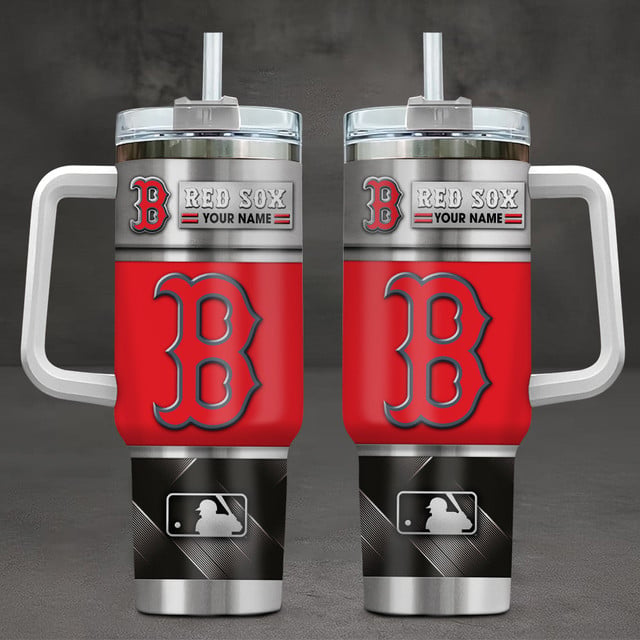 LIMITED EDITION - NEW CUSTOMIZED MLB03 BRS BOSTON RED SOX TUMBLER CUP