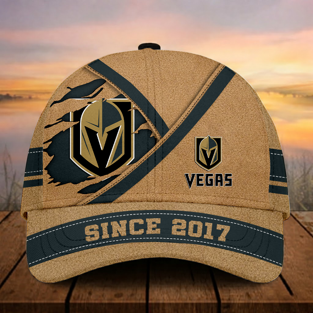 LIMITED EDITION - NEW CUSTOMIZED NHL04 VGK VEGAS GOLDEN KNIGHTS CLASSIC CAP