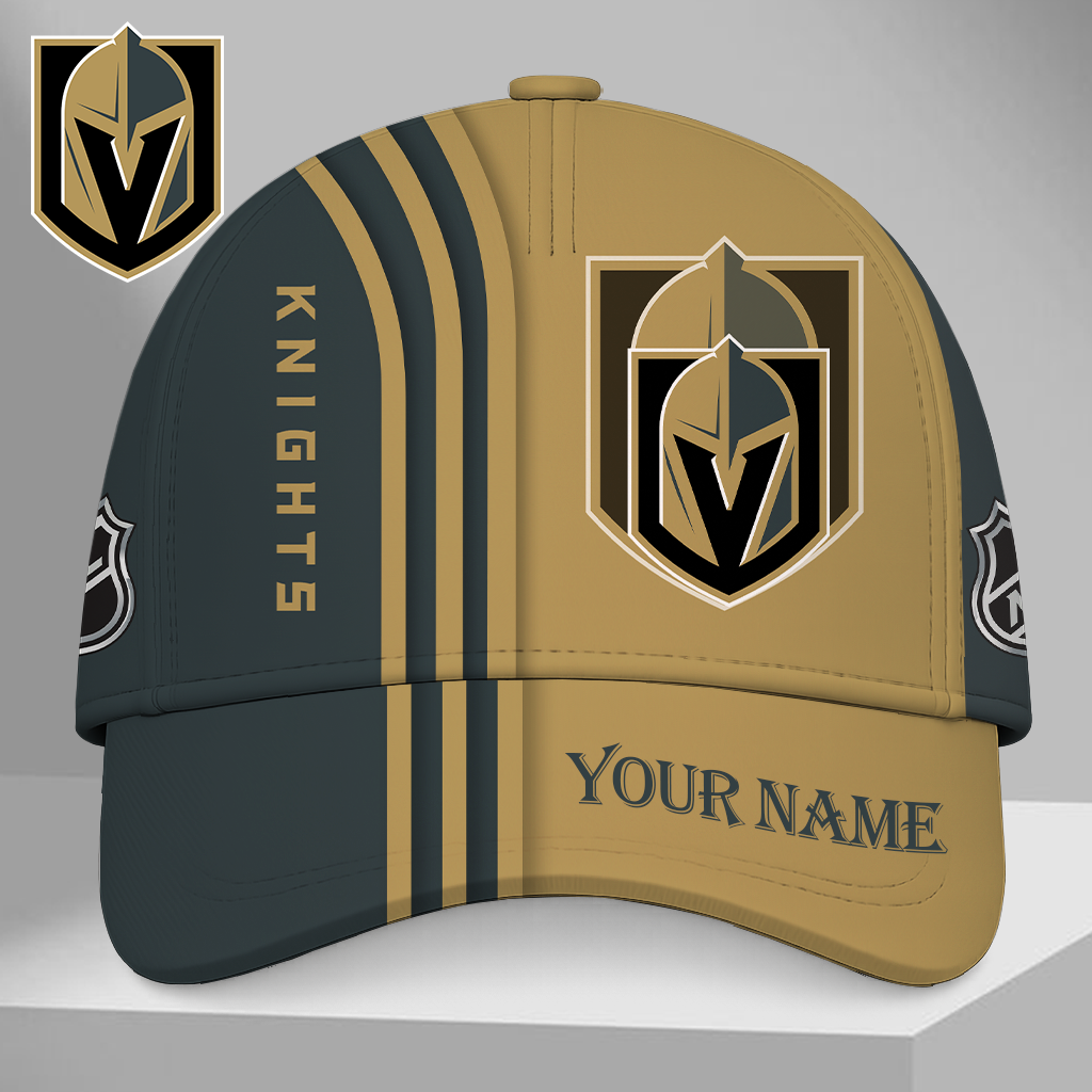 SPECIAL EDITION - NEW CUSTOMIZED NHL04 VGK VEGAS GOLDEN KNIGHTS CLASSIC CAP