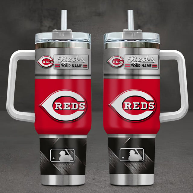 LIMITED EDITION - NEW CUSTOMIZED MLB05 CRS CINCINNATI REDS TUMBLER CUP