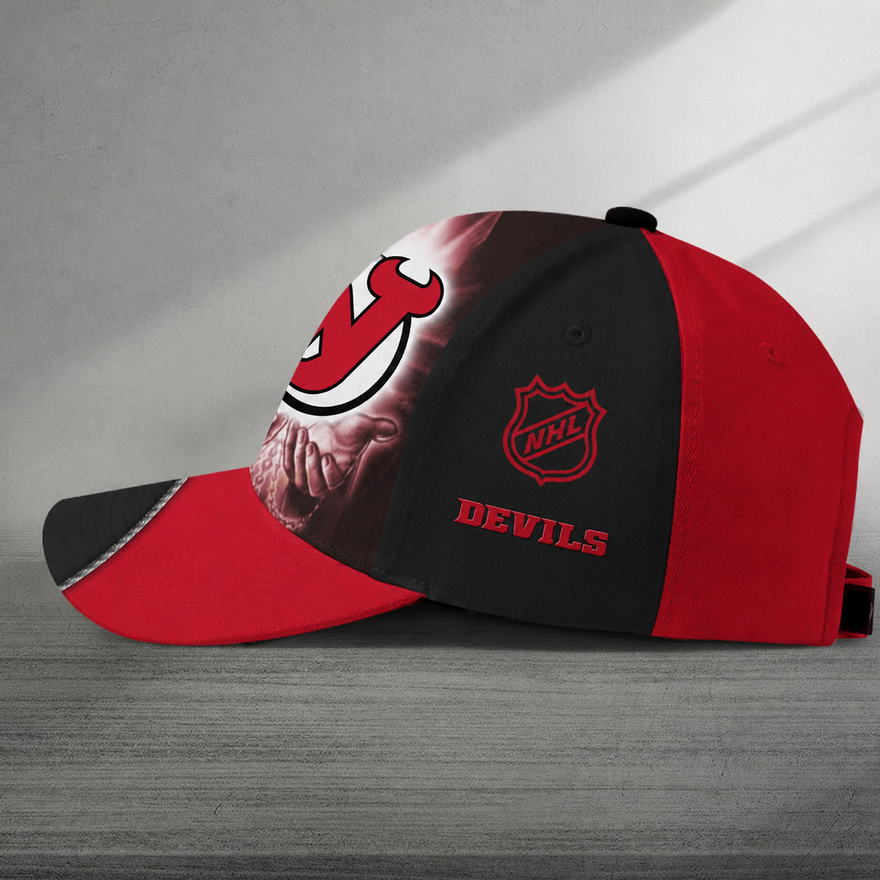 LIMITED EDITION - NEW CUSTOMIZED NHL06 NJD NEW JERSEY DEVILS CLASSIC CAP
