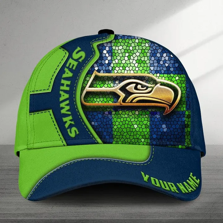 LIMITED EDITION - NEW CUSTOMIZED NFL06 SSH SEATTLE SEAHAWKS CLASSIC CAP