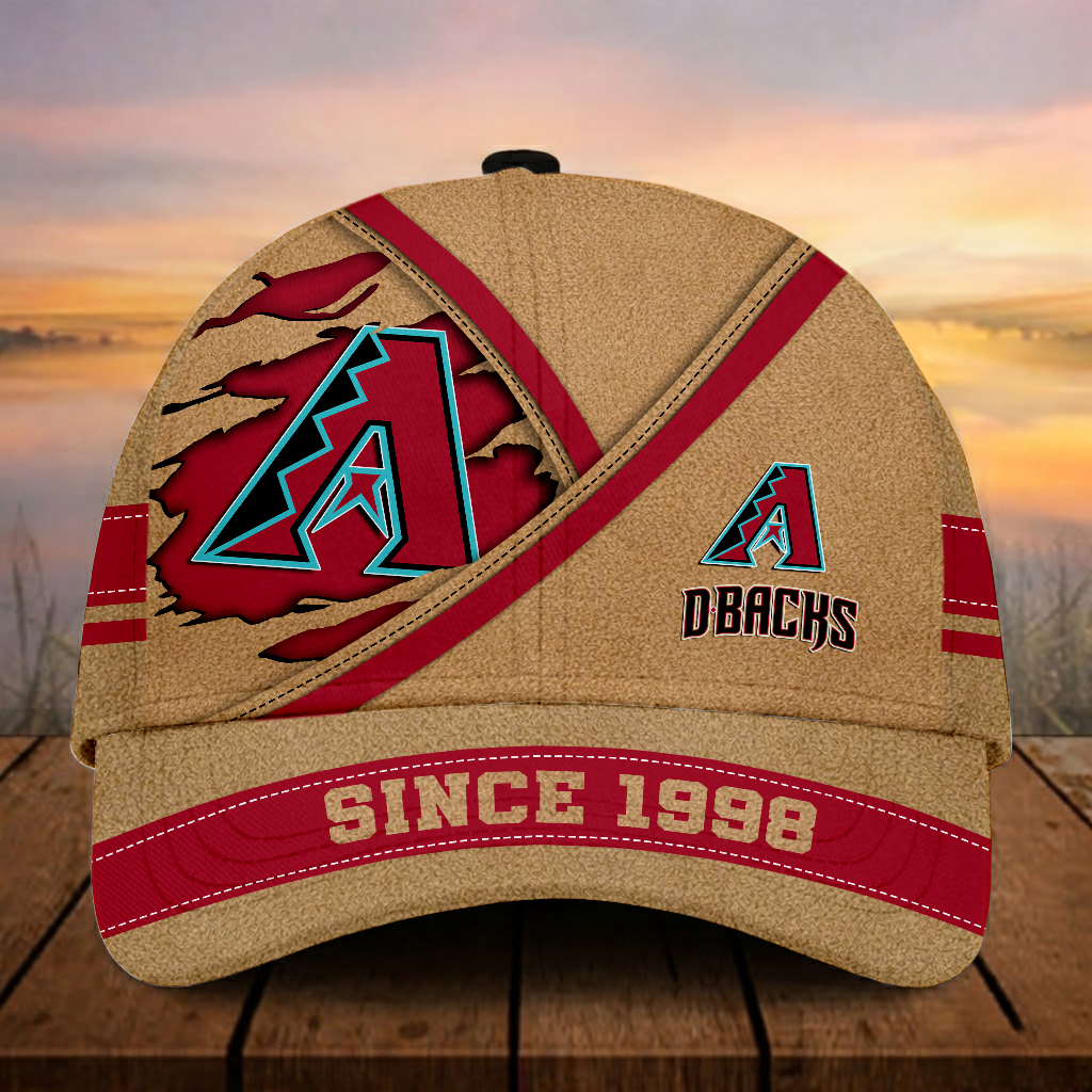 LIMITED EDITION - NEW CUSTOMIZED MLB07 ADS ARIZONA DIAMONDBACKS CLASSIC CAP