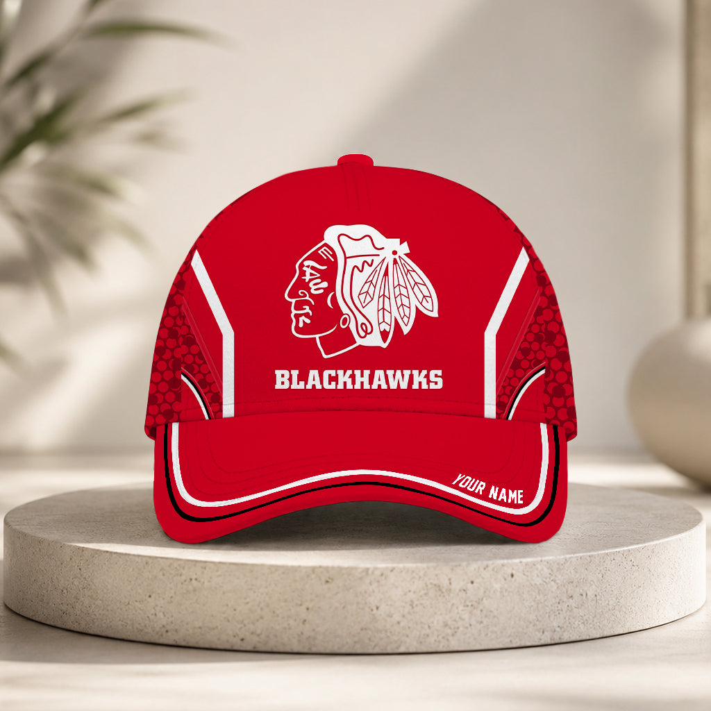 VIRAL EDITION - NEW CUSTOMIZED NHL08 CBH CHICAGO BLACKHAWKS CLASSIC CAP