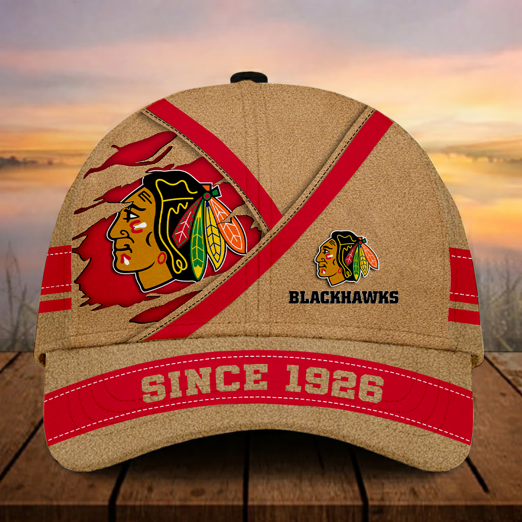 LIMITED EDITION - NEW CUSTOMIZED NHL08 CBH CHICAGO BLACKHAWKS CLASSIC CAP