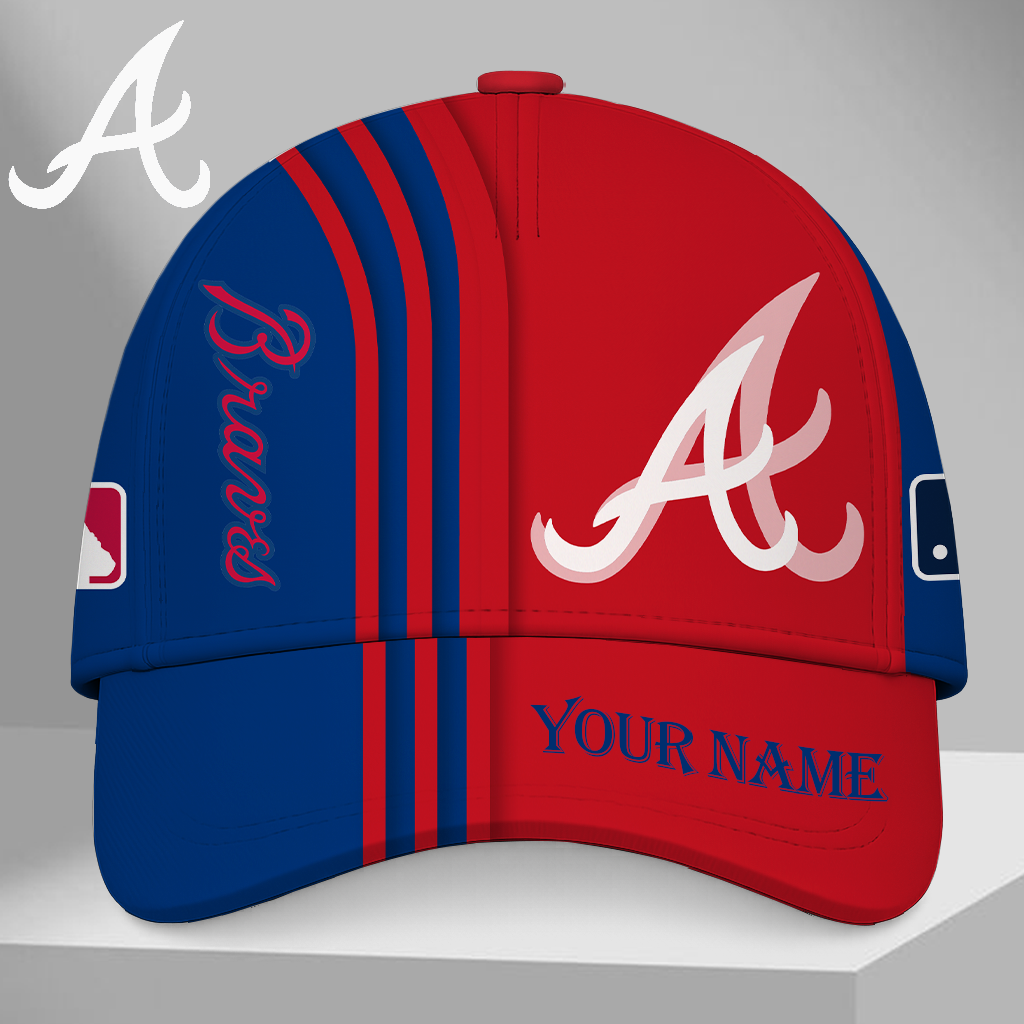 LIMITED EDITION - NEW CUSTOMIZED MLB09 ABS ATLANTA BRAVES CLASSIC CAP