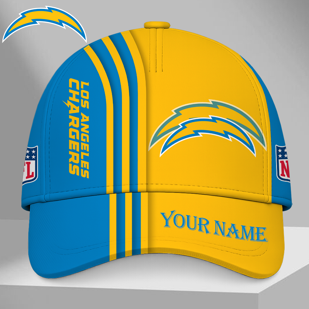 EXCLUSIVE EDITION - NEW CUSTOMIZED NFL09 LAC LOS ANGELES CHARGERS CLASSIC CAP