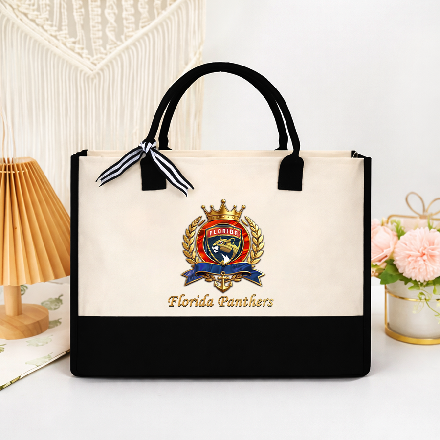 LIMITED EDITION - NEW CUSTOMIZED NHL01 FPT FLORIDA PANTHERS TOTE BAG GIFT FOR FANS