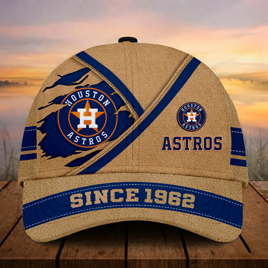 LIMITED EDITION - NEW CUSTOMIZED MLB10 HAS HOUSTON ASTROS CLASSIC CAP