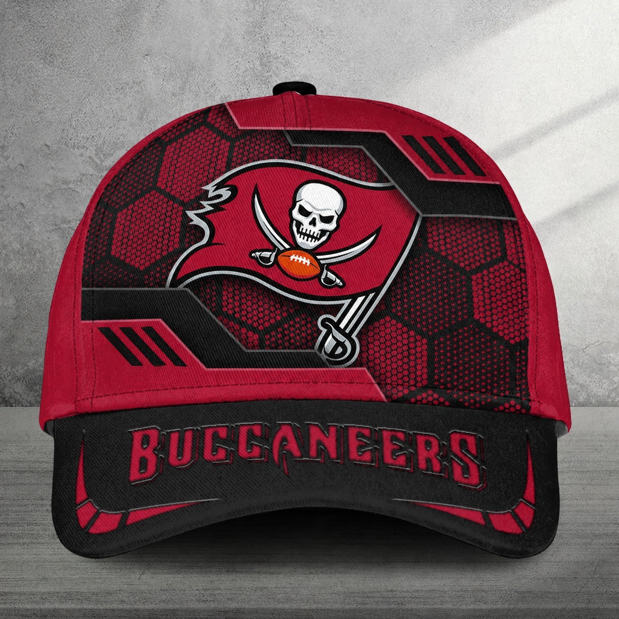 LIMITED EDITION - NEW CUSTOMIZED NFL10 TBB TAMPA BAY BUCCANEERS CLASSIC CAP