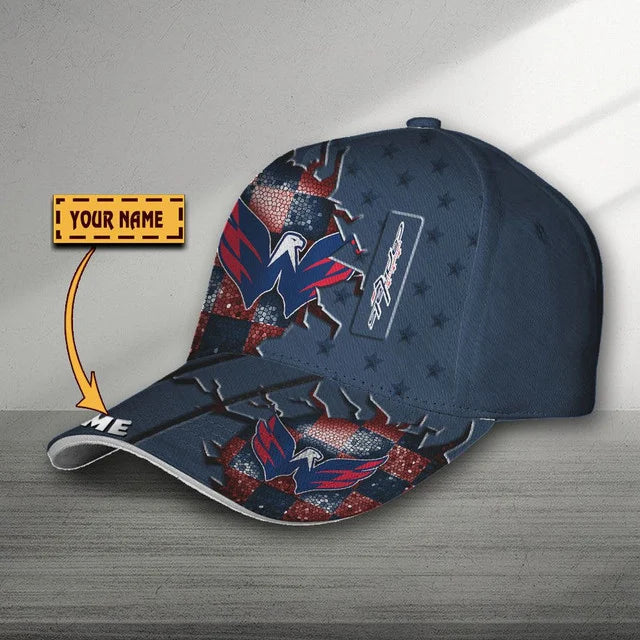VIRAL EDITON - NEW CUSTOMIZED NHL10 WCP WASHINGTON CAPITALS CLASSIC CAP
