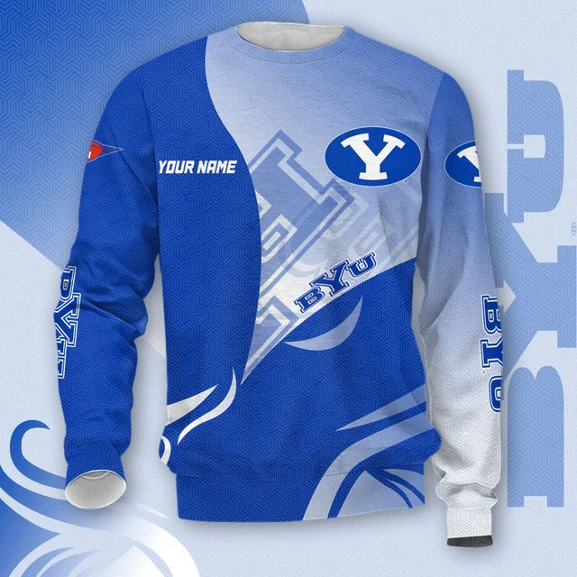 MEGA SALE - NEW CUSTOMIZED NCAA FBS11 BYU BYU COUGARS HOODIE, T-SHIRTS, ZIP HOODIE, SWEATSHIRTS & POLO SHIRT