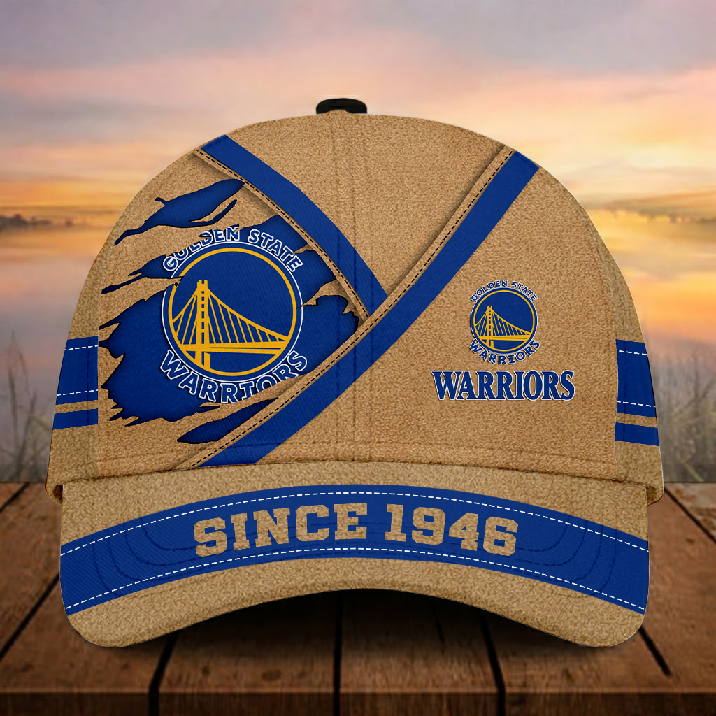 LIMITED EDITION - NEW CUSTOMIZED NBA12 GSW GOLDEN STATE WARRIORS CLASSIC CAP