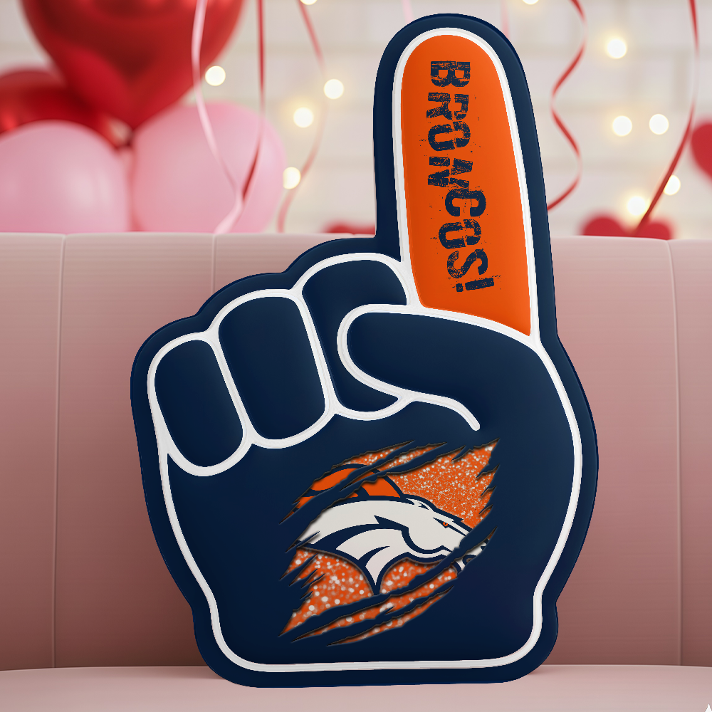 LIMITED EDITION - NEW CUSTOMIZED NFL13 DVB DENVER BRONCOS 3D BODY PILLOW