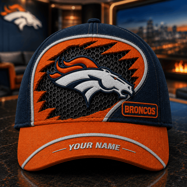 SPECIAL EDITION - NEW CUSTOMIZED NFL13 DVB DENVER BRONCOS CLASSIC CAP