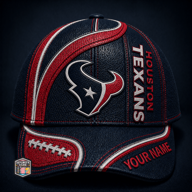 ELITE EDITION - NEW CUSTOMIZED NFL15 HTT HOUSTON TEXANS CLASSIC CAP