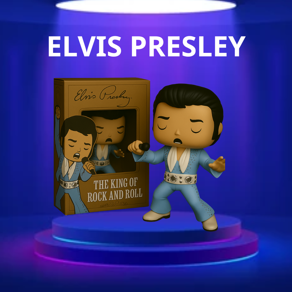 New Personalized Elvis Presley Acrylic Block Gift For Fan