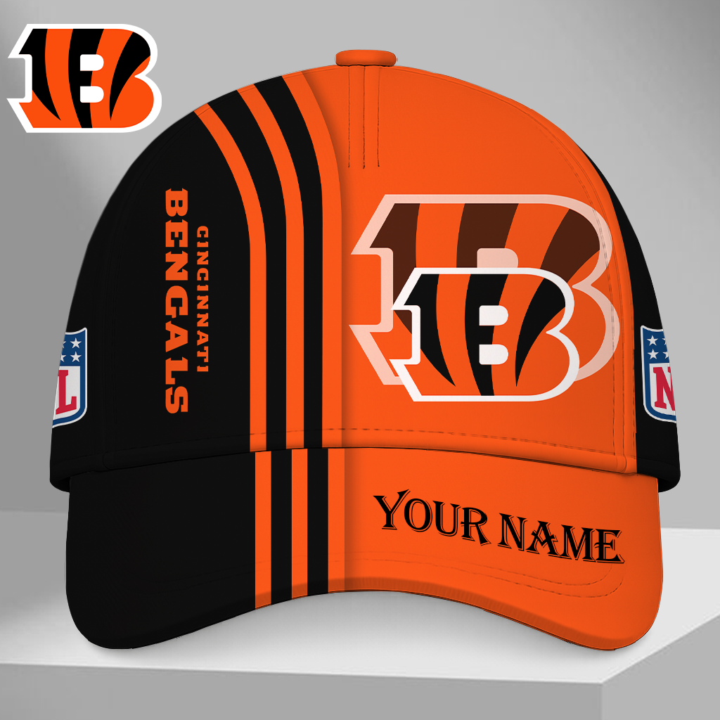 EXCLUSIVE EDITION - NEW CUSTOMIZED NFL16 CCB CINCINNATI BENGALS CLASSIC CAP