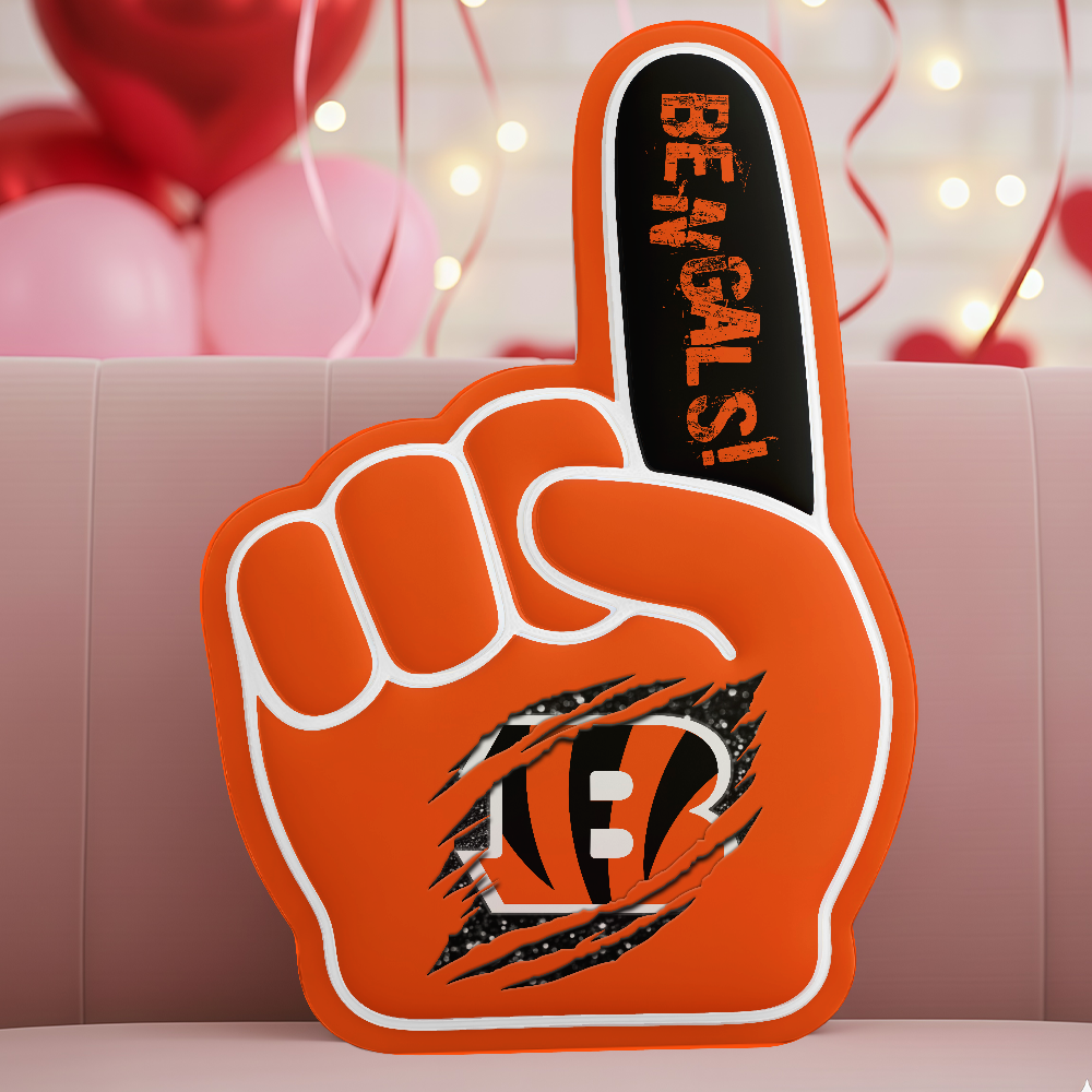 LIMITED EDITION - NEW CUSTOMIZED NFL16 CCB CINCINNATI BENGALS 3D BODY PILLOW