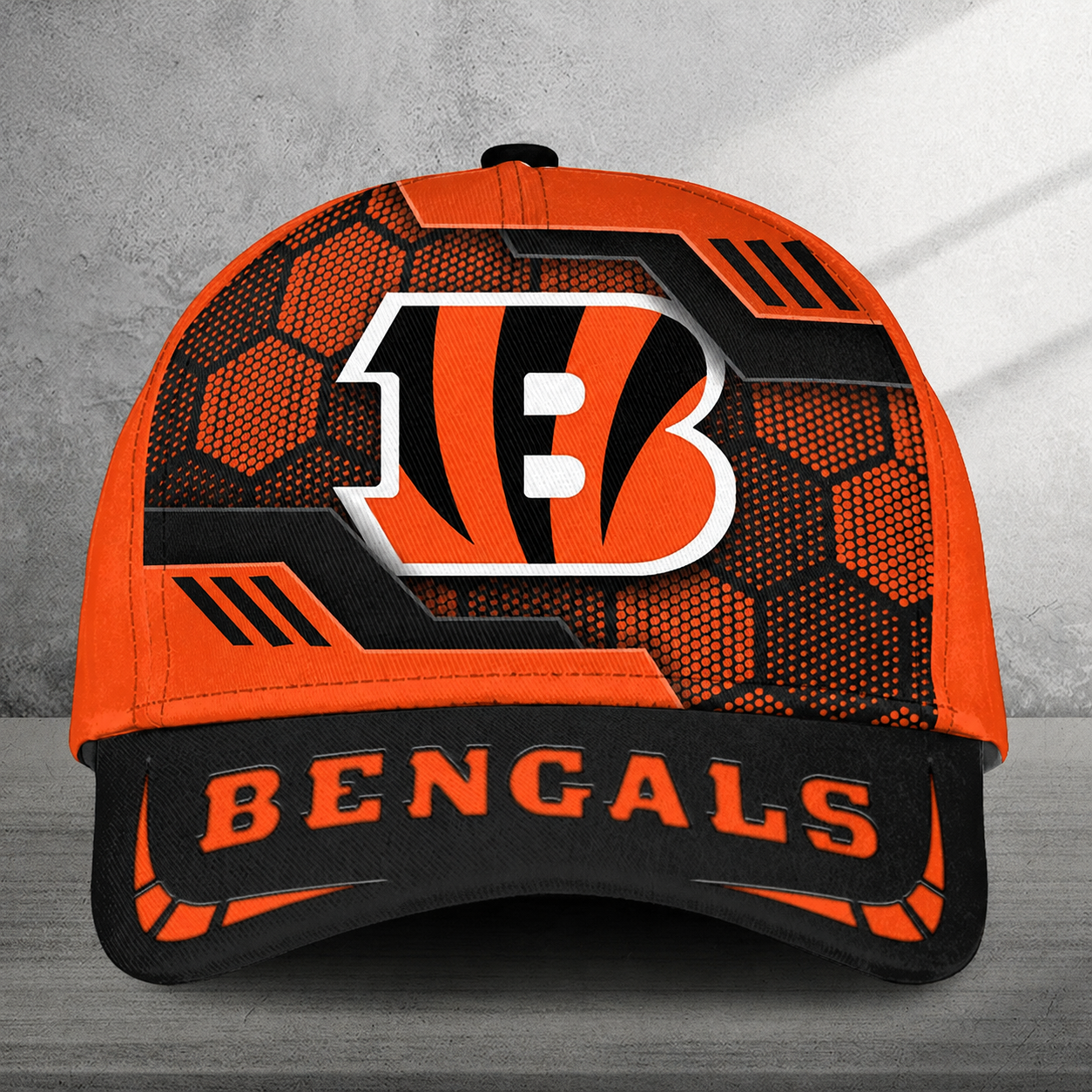 LIMITED EDITION - NEW CUSTOMIZED NFL16 CCB CINCINNATI BENGALS CLASSIC CAP