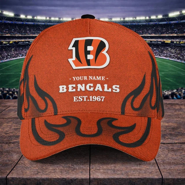 EXCLUSIVE EDITION - NEW CUSTOMIZED NFL16 CCB CINCINNATI BENGALS CLASSIC CAP