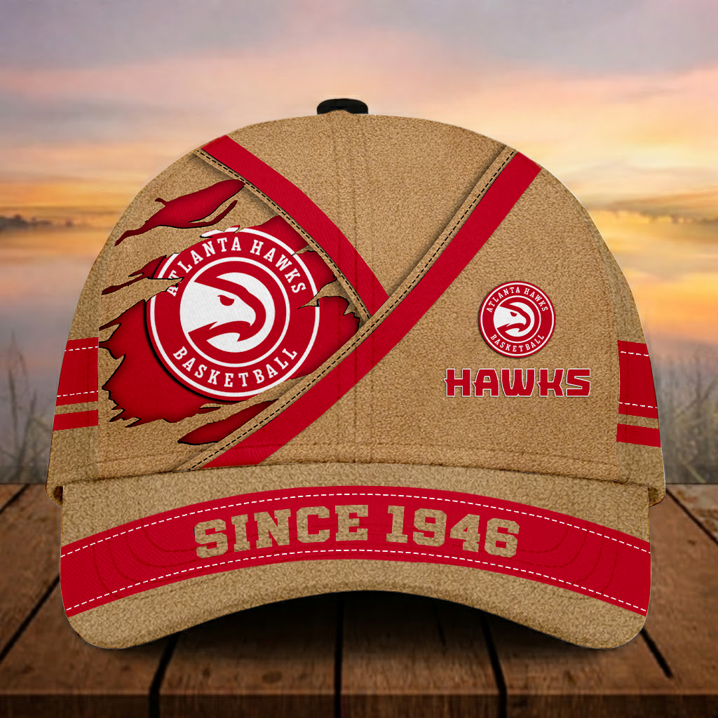 LIMITED EDITION - NEW CUSTOMIZED NBA17 AHA ATLANTA HAWKS CLASSIC CAP