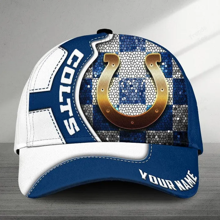 LIMITED EDITION - NEW CUSTOMIZED NFL17 IDC INDIANAPOLIS COLTS CLASSIC CAP