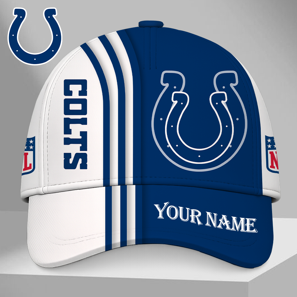 EXCLUSIVE EDITION - NEW CUSTOMIZED NFL17 IDC INDIANAPOLIS COLTS CLASSIC CAP