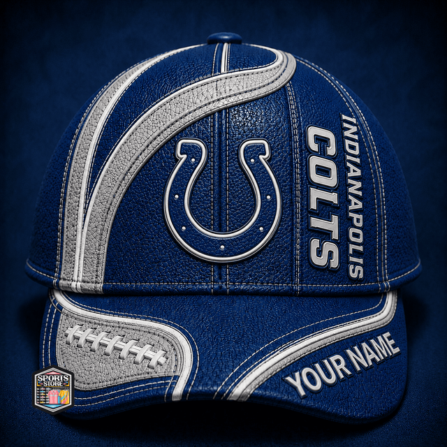 ELITE EDITION - NEW CUSTOMIZED NFL17 IDC INDIANAPOLIS COLTS CLASSIC CAP
