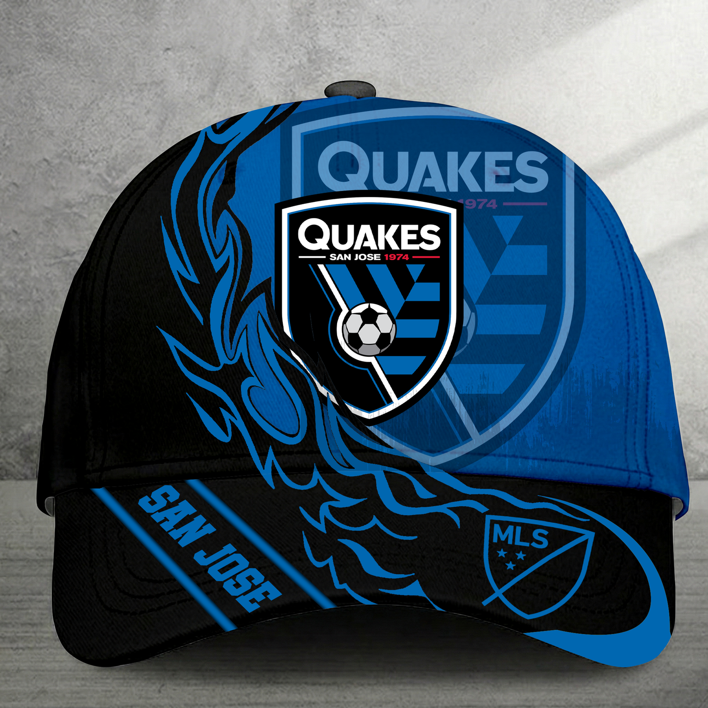 POPULAR NOW - NEW CUSTOMIZED MLS17 SJE SJ EARTHQUAKES CLASSIC CAP