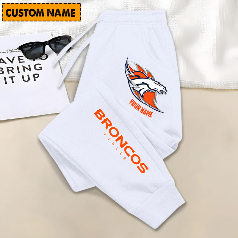 LIMITED EDITION - NEW PERSONALIZED NFL13 DVB DENVER BRONCOS JOGGERS