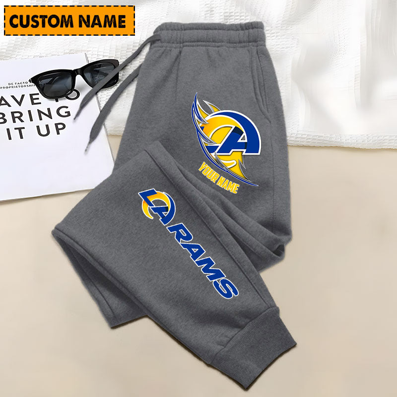 LIMITED EDITION - NEW PERSONALIZED NFL22 LAR LOS ANGELES RAMS JOGGERS
