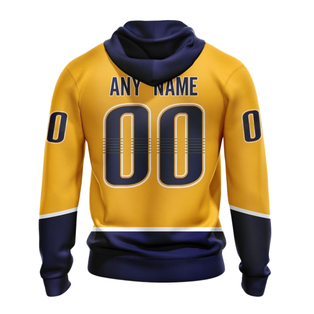 LIMITED EDITION - NEW CUSTOMIZED NHL31 NVP NASHVILLE PREDATORS COMBO HOODIE & LONGPANTS