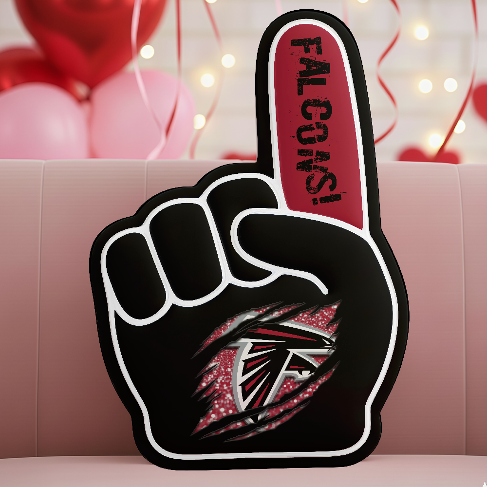 LIMITED EDITION - NEW CUSTOMIZED NFL18 ATF ATLANTA FALCONS 3D BODY PILLOW