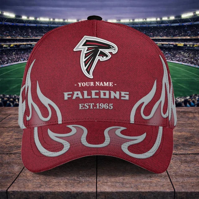 EXCLUSIVE EDITION - NEW CUSTOMIZED NFL18 ATF ATLANTA FALCONS CLASSIC CAP