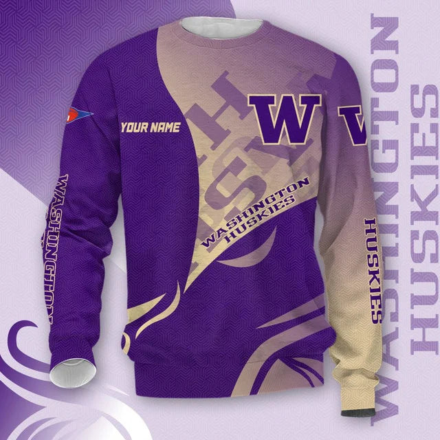 MEGA SALE - NEW CUSTOMIZED NCAA FBS19 WSH WASHINGTON HUSKIES HOODIE, T-SHIRTS, ZIP HOODIE, SWEATSHIRTS & POLO SHIRT