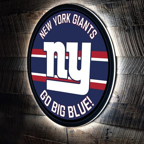 LIMITED EDITION - NEW PREMIUM NFL32 NYG NEW YORK GIANTS LED LIGHT WALL DECOR
