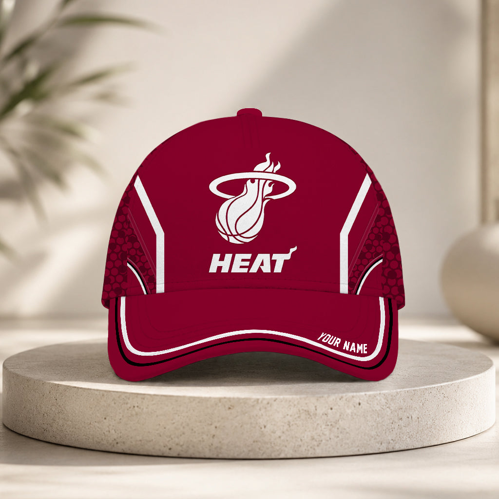 SPECIAL EDITION - NEW CUSTOMIZED NBA20 MHE MIAMI HEAT CLASSIC CAP