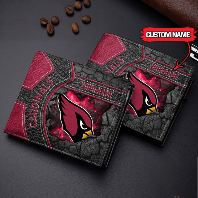 VIRAL SALE - NEW CUSTOMIZED NFL20 ARC ARIZONA CARDINALS LEATHER WALLET