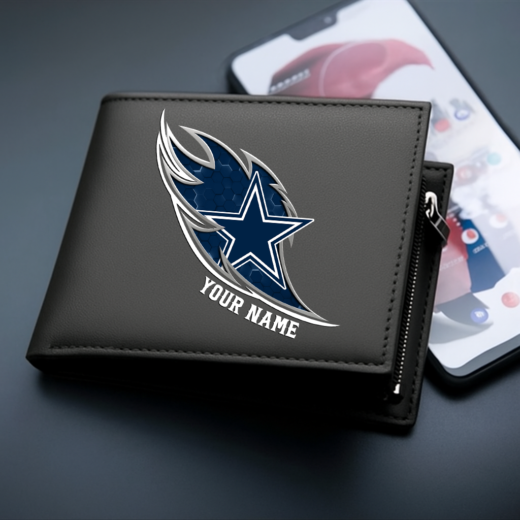 LIMITED EDITION - NEW CUSTOMIZED NFL21 DCB DALLAS COWBOYS LEATHER WALLET