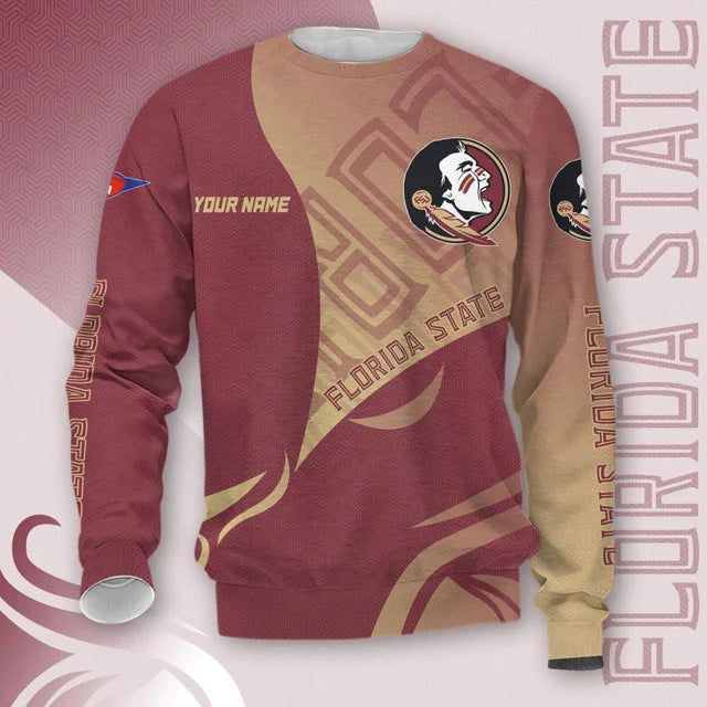 MEGA SALE - NEW CUSTOMIZED NCAA FBS21 FLS FLORIDA STATE SEMINOLES HOODIE, T-SHIRTS, ZIP HOODIE, SWEATSHIRTS & POLO SHIRT