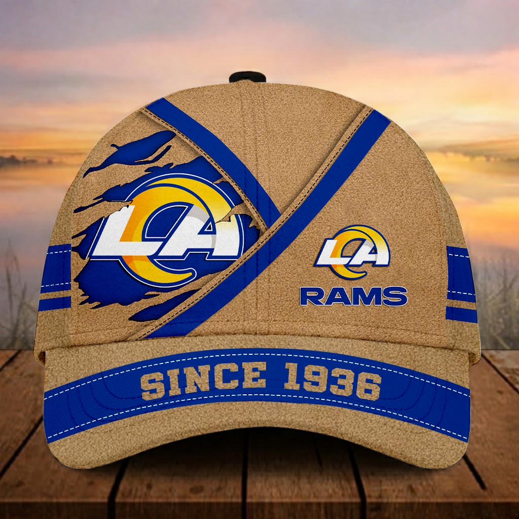 LIMITED EDITION - NEW CUSTOMIZED NFL22 LAR LOS ANGELES RAMS CLASSIC CAP
