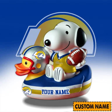 LIMITED EDITION - NEW CUSTOMIZED NFL22 LA RAMS SNOOPY ACRYLIC BLOCK