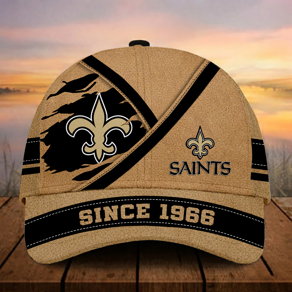 LIMITED EDITION - NEW CUSTOMIZED NFL24 NOS NEW ORLEANS SAINTS CLASSIC CAP