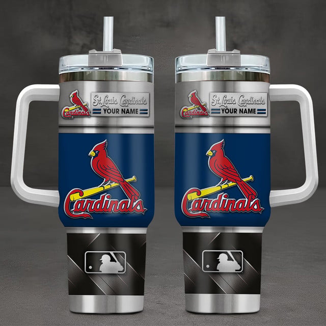 LIMITED EDITION - NEW CUSTOMIZED MLB24 SLC ST. LOUIS CARDINALS TUMBLER CUP