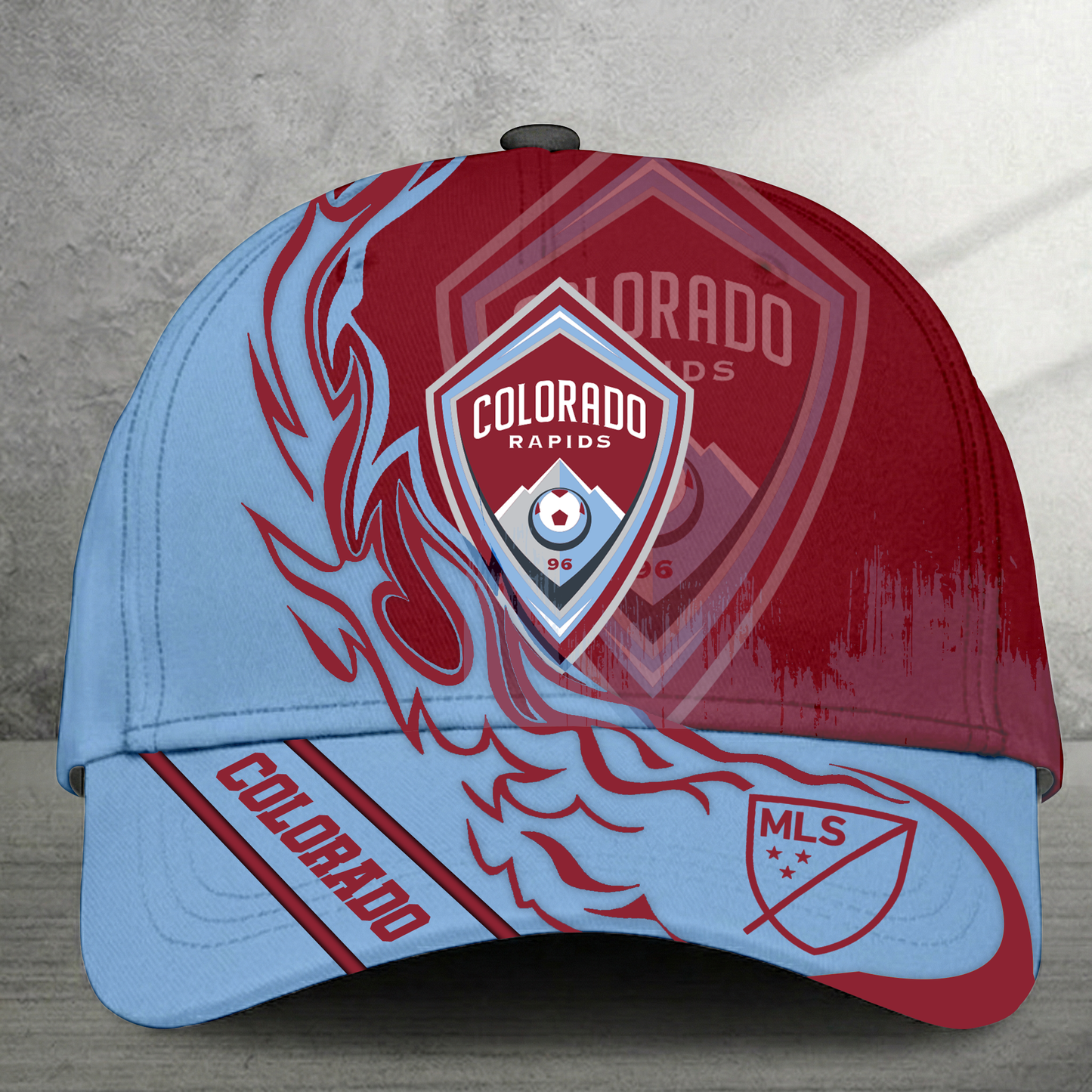 POPULAR NOW - NEW CUSTOMIZED MLS26 CLR CLRD RAPIDS CLASSIC CAP