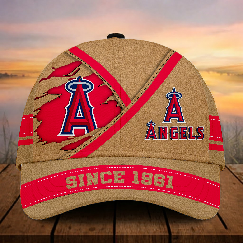 LIMITED EDITION - NEW CUSTOMIZED MLB27 LAA LOS ANGELES ANGELS CLASSIC CAP