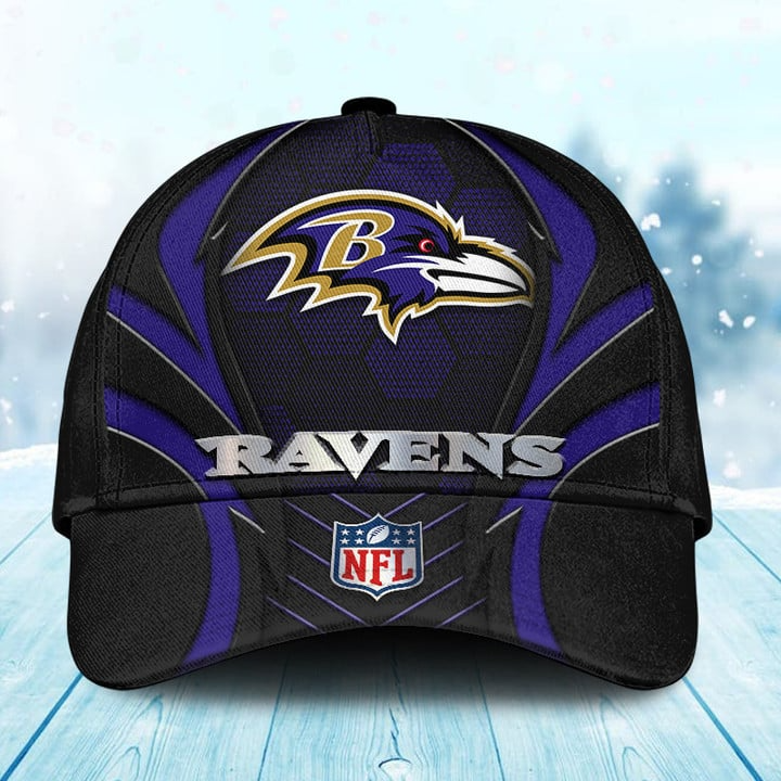LIMITED EDITION - NEW CUSTOMIZED NFL28 BTR BALTIMORE RAVENS CLASSIC CAP